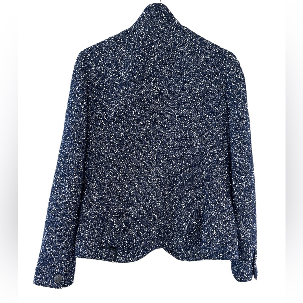 NWT rag & bone Slade Wool Tweed Blazer in Navy - Picture 9 of 13